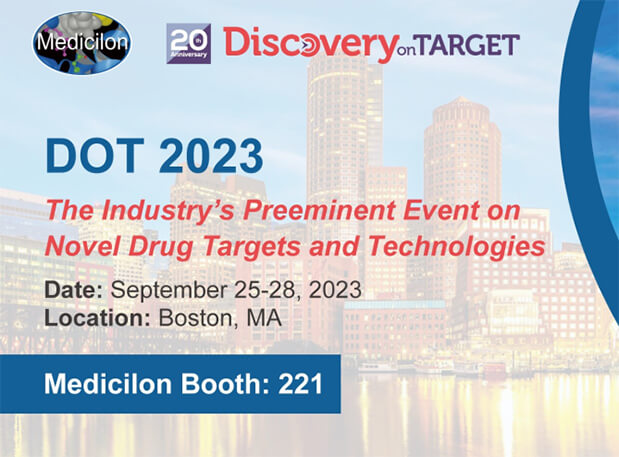 在DOT2023探索新型靶点，，，，，，CA88戴学东博士向导团队赴会